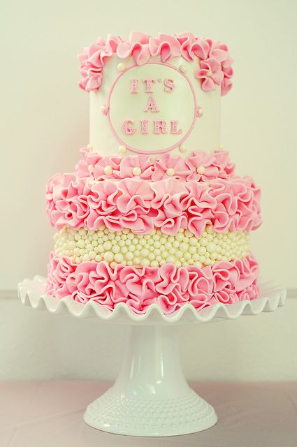 It's a Girl Cake