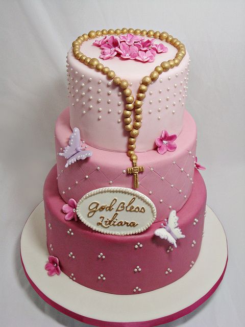 Liliana Communion Cake