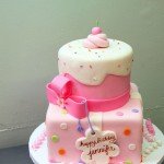Pink Birthday Cake