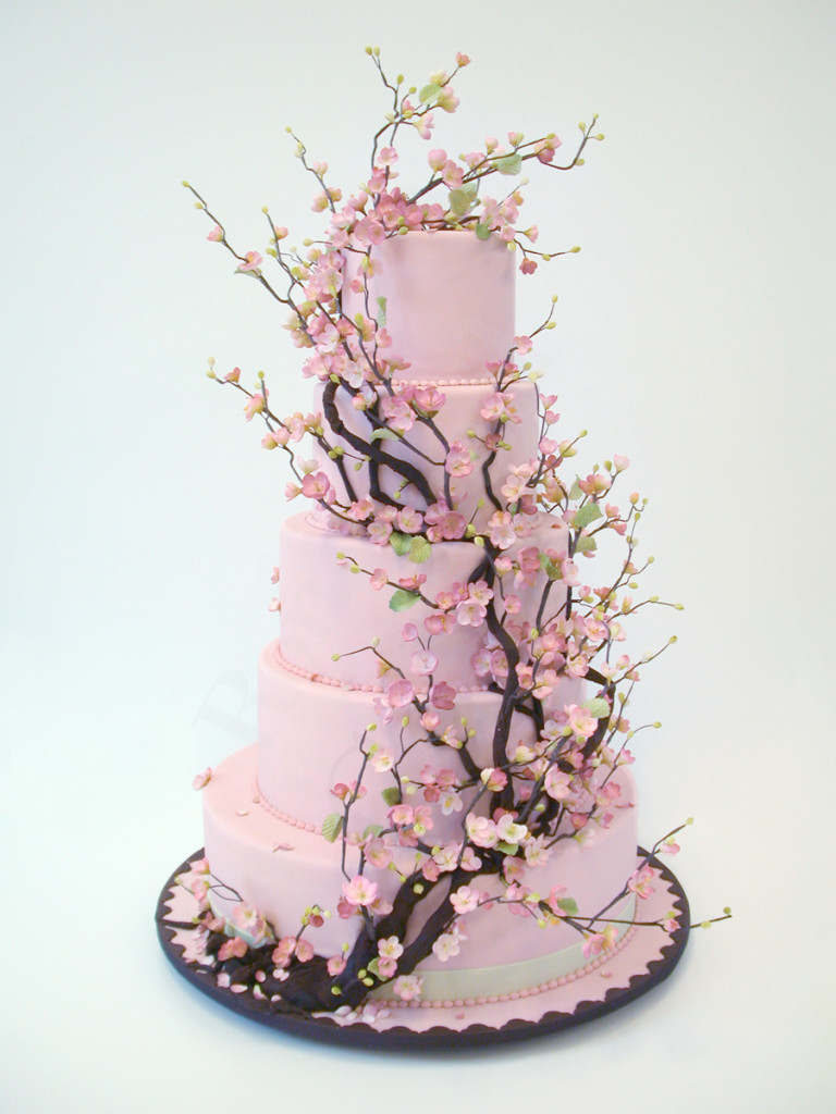 Pink Forest Cake