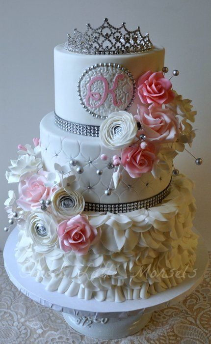 Princess Cake ~ All Sugar Flowers