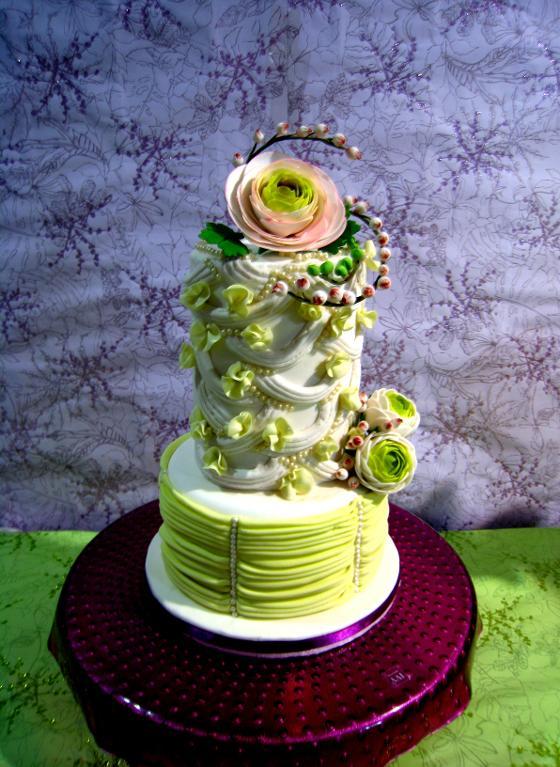 Ranunculus Cake