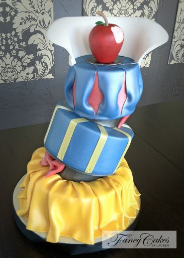 Snow White's Dress Cake