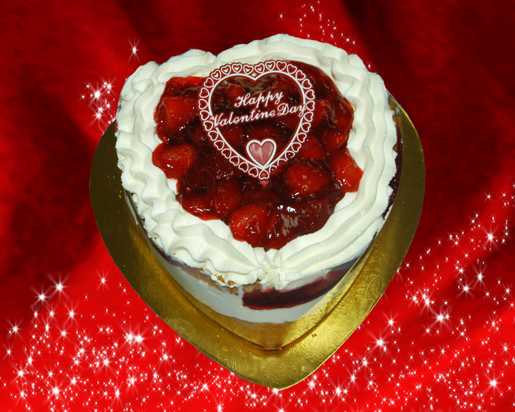 Strawberry Whip Cream Cake