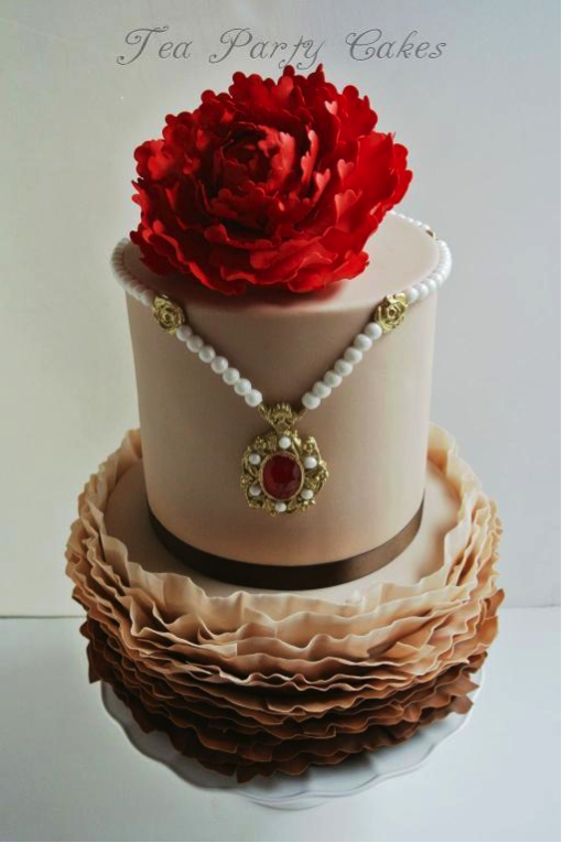 Christmas] Classic Christmas Star Cake - Mini Jewelry Cake - Mini Jewelry  Cake – Honeypeachsg Bakery