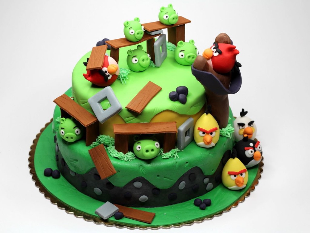 Angry Birds by London Cake Design