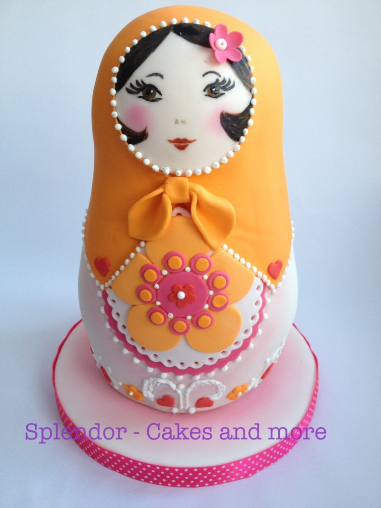 Babushka Nesting Doll Cake