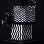 Black and White Optical Illusion by Bellaria Cakes
