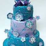 Blue Wave Cake