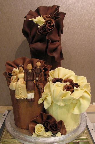 Chocolate Wedding Cake