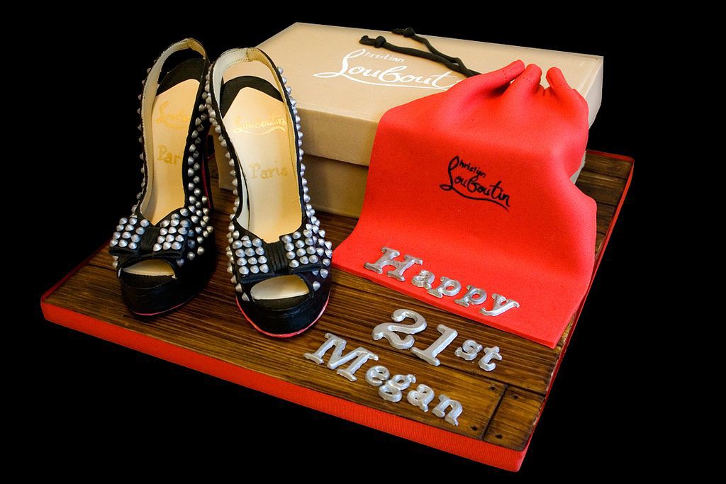 Christian Louboutin Shoes Cake by Sucre Coeur