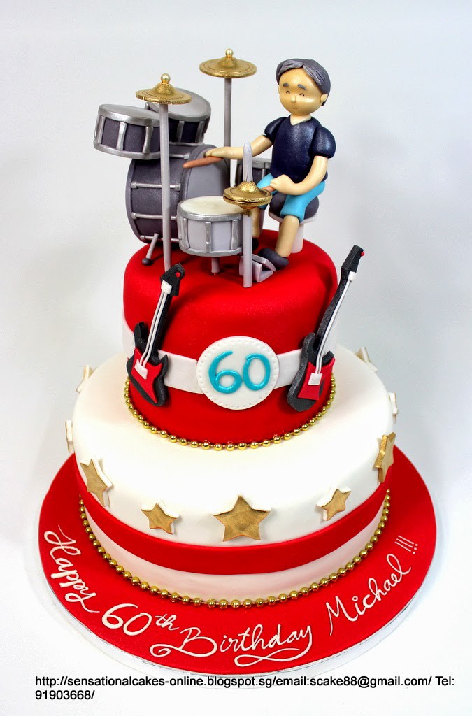 Drum Set Cake