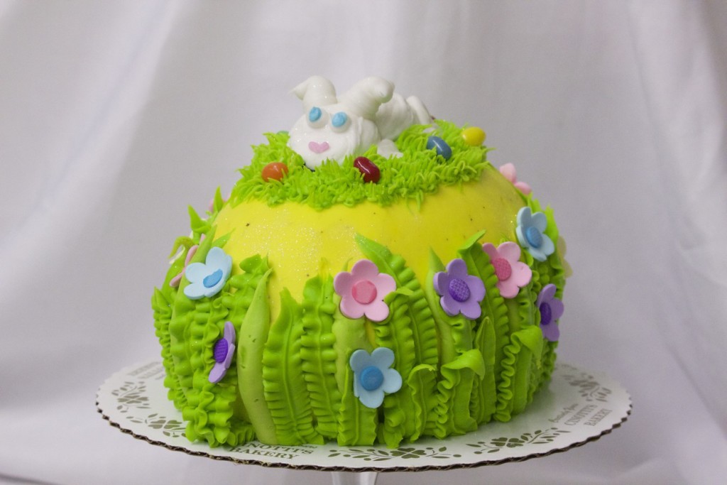 Easter Egg Icing Cake