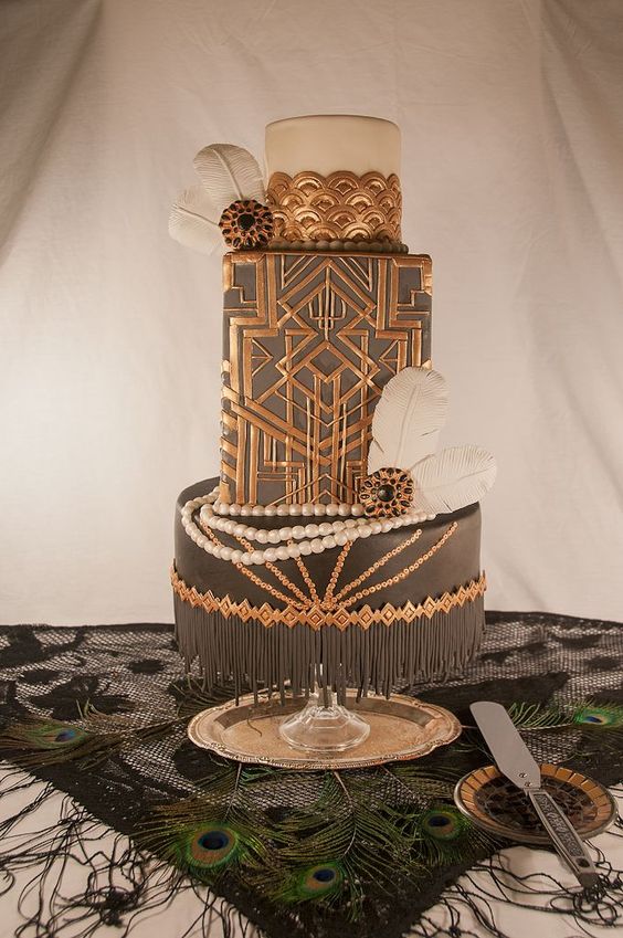 Fabulous Art Deco Cake