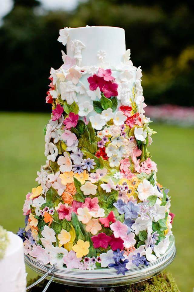 Flower Cake by Jessa Jordan Mahinay