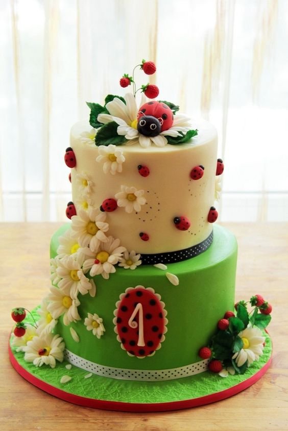 Ladybug Cake