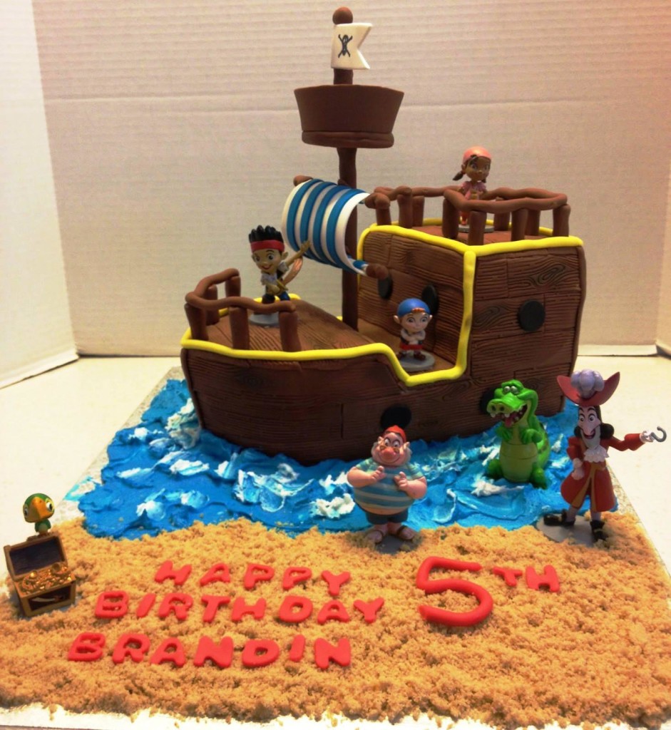 Picture of Jake and the Neverland Pirates Birthday Cake