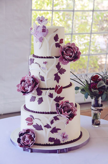 Purple Tree Cake