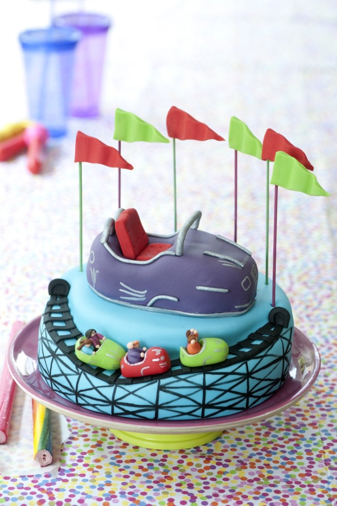 Roller Coaster Cake