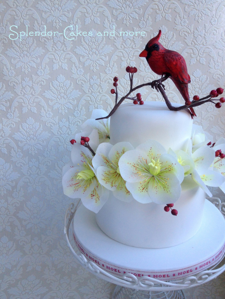 Ruby Cardinal Cake