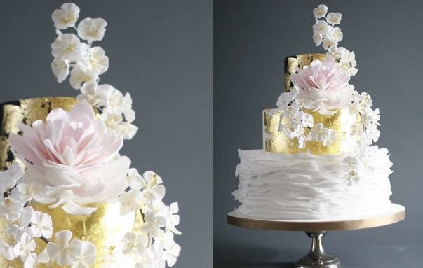 Sugar Flowers Cake by Victoria Watkin Jones