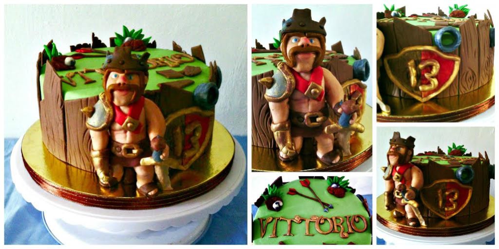 Alexandrea Abrera's Warrior Cake