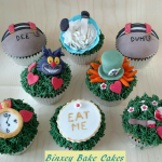 Alice in Wonderland Cupcakes by Binxey Bake Cakes