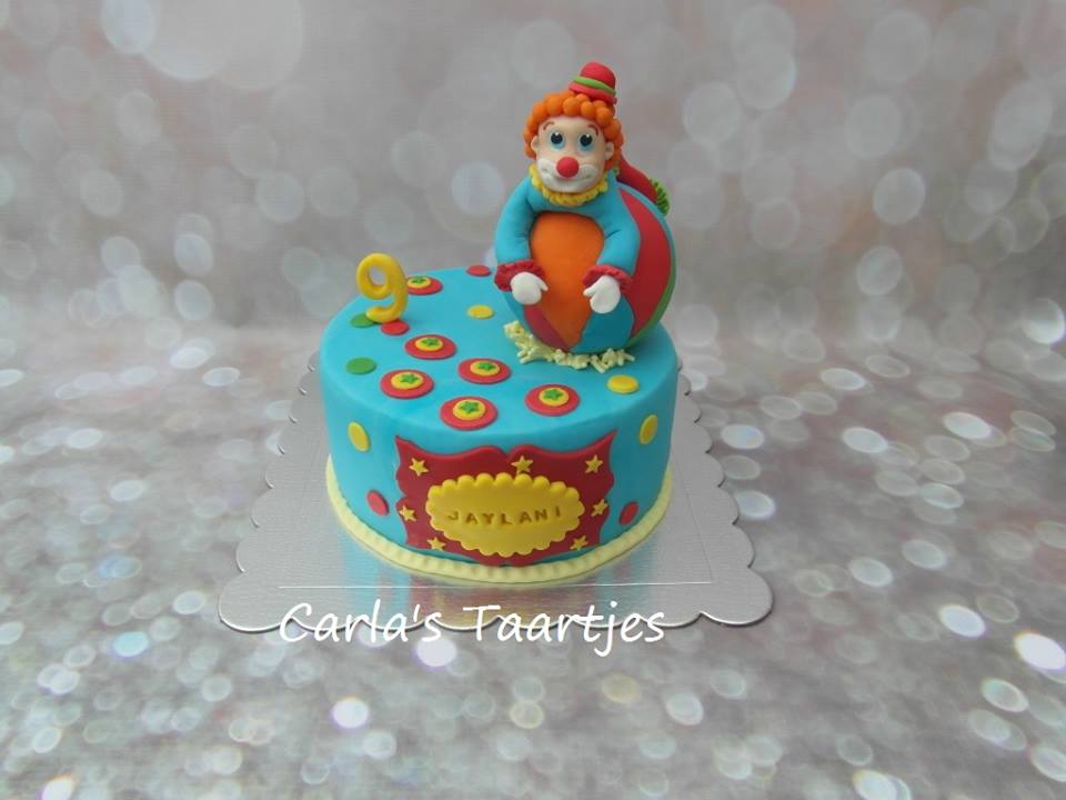 Carla Del Sasso‎'s Cute Clown Cake