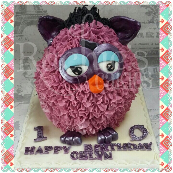 Cute Owl Cake by Rachel Sullivan‎