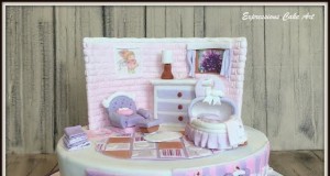 Fit for a Princess Cake by Su of Expressions Cake Art