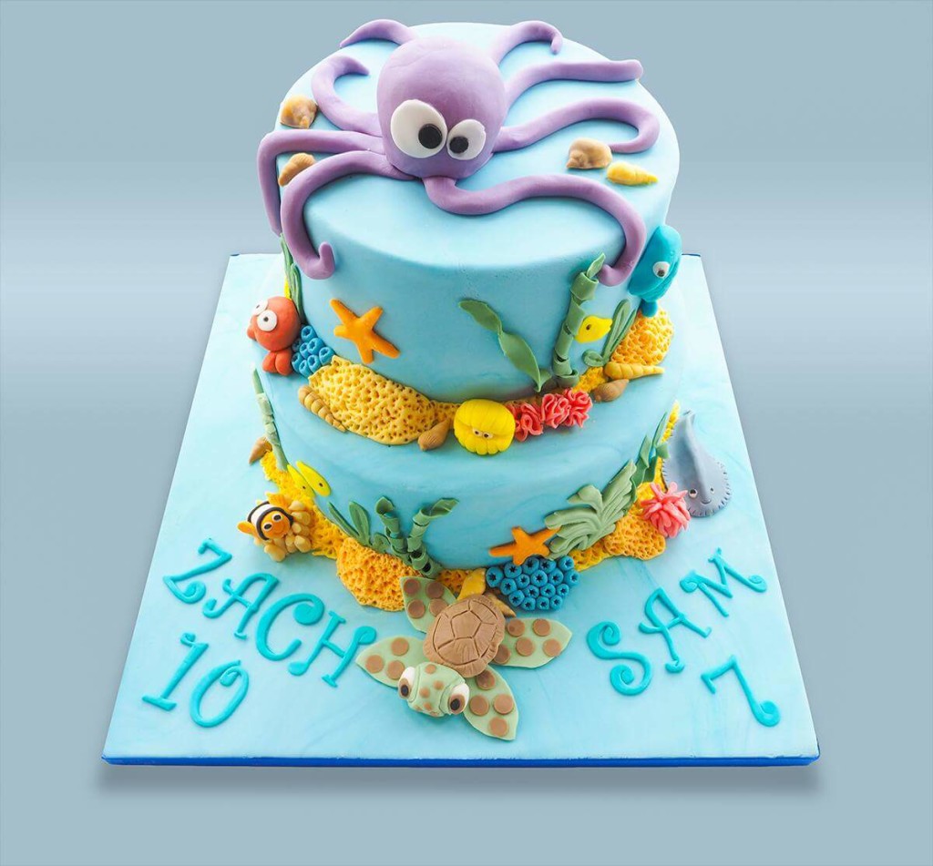 Octopus Cake by Debbie Henaux