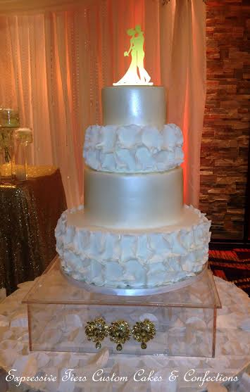 Pam Holland's Wedding Cake