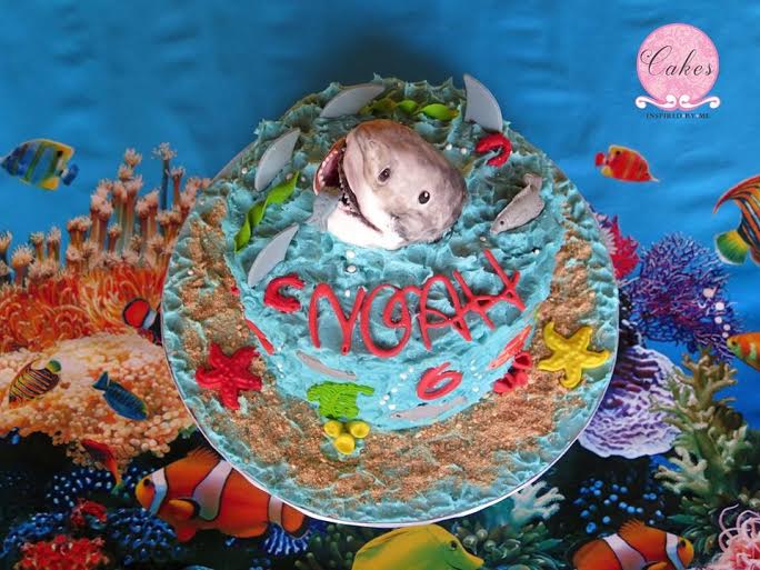 Sea Theme Cake by Aneesa Fredericksburg