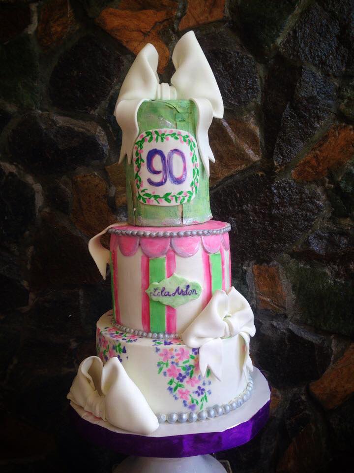 90th Birthday Cake by Daniel Guiriba‎