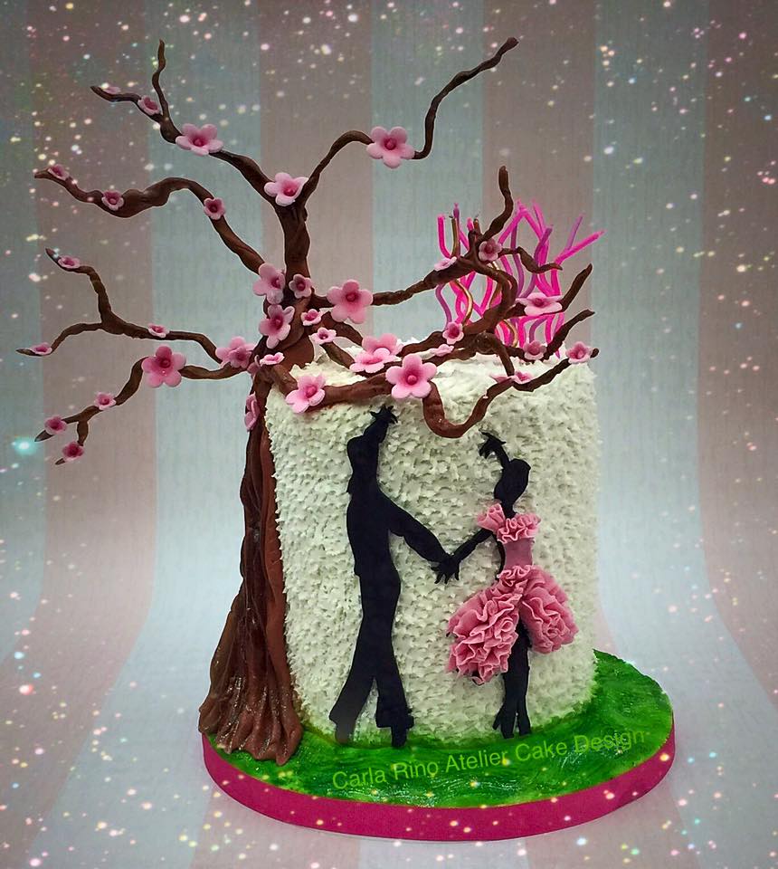 A Passion for Dance Cake by CarlaRino Atelier cake design