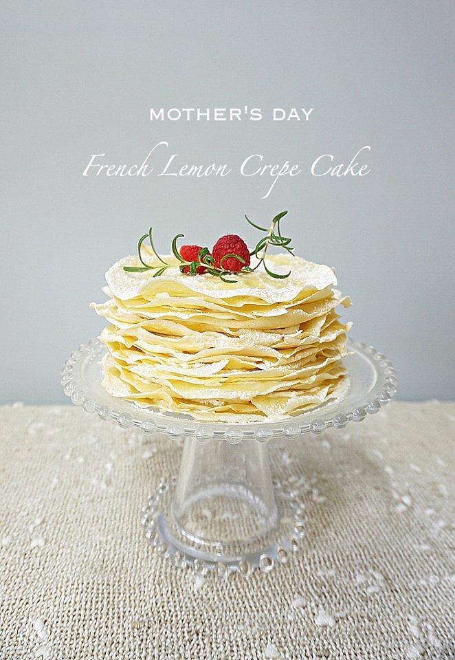 Alexandra Romano‎'s French Lemon Crepe Cake