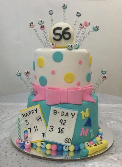 BINGO Cake by Yzadelle's Customized Cakes & Cupcakes