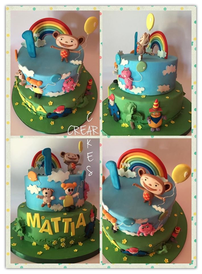 Baby TV Cake by Ileana Lino‎