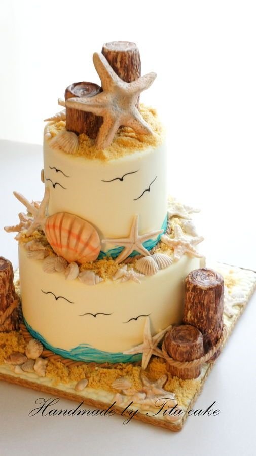 Beach Themed Cake