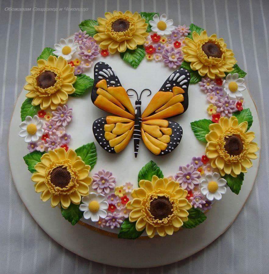 Beautiful Butterfly Cake by KisR