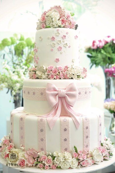 Beautiful Pink Cake