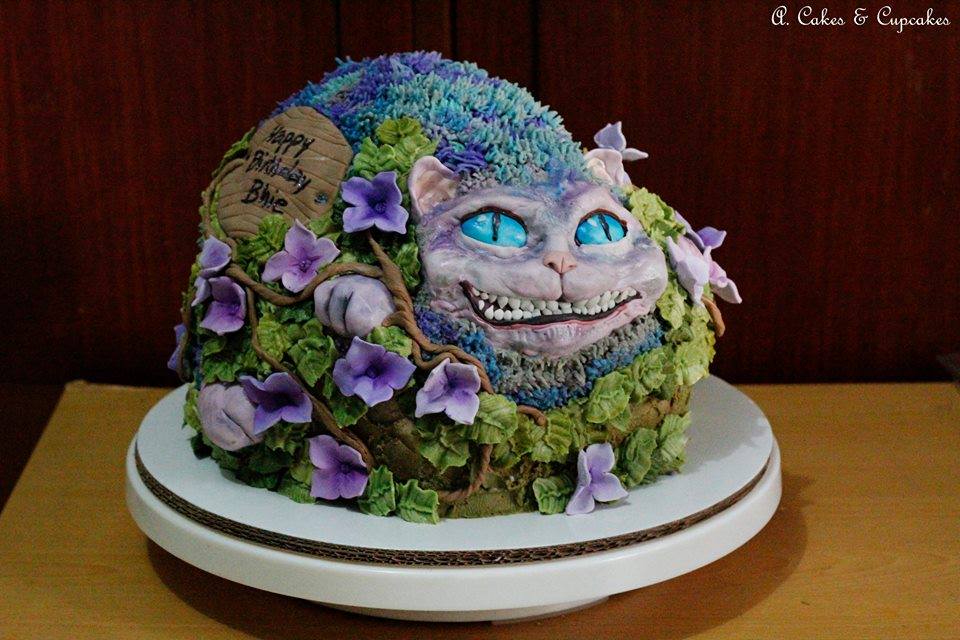 Cheshire Cat Cake by Alfred Fernandez Nimo