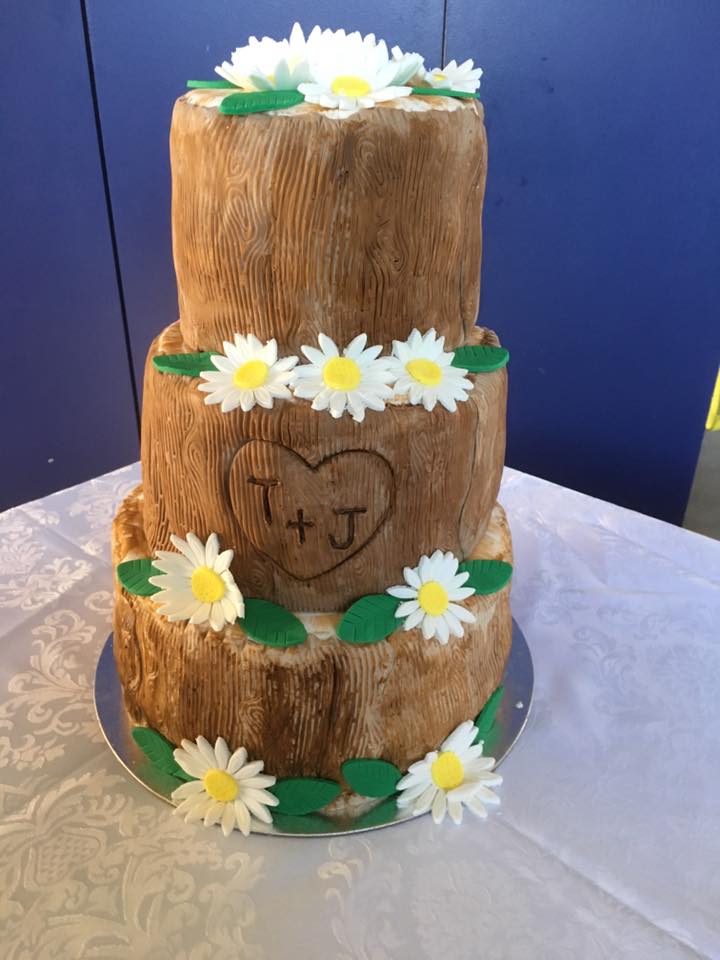 Diane Willcocks Wood Themed Cake