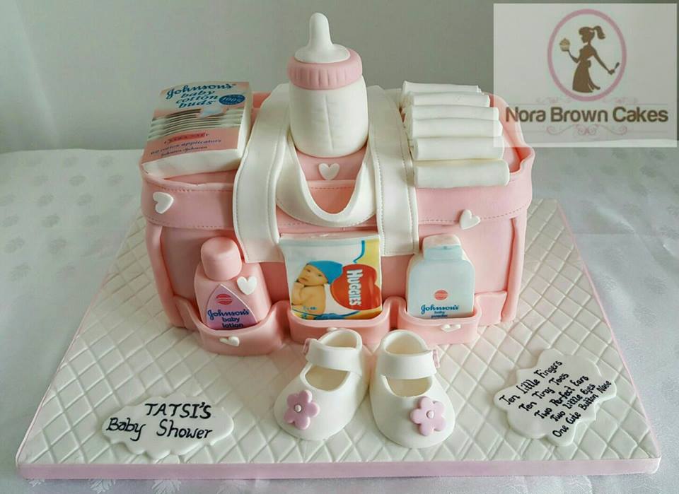 Diaper Bag Cake by Nora Brown‎
