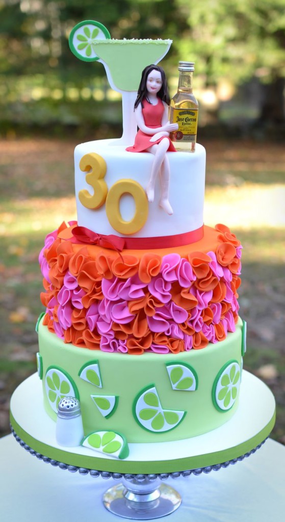 Dirty Thirty Birthday Cake
