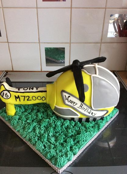 Gina Newbold's Helicopter Cake