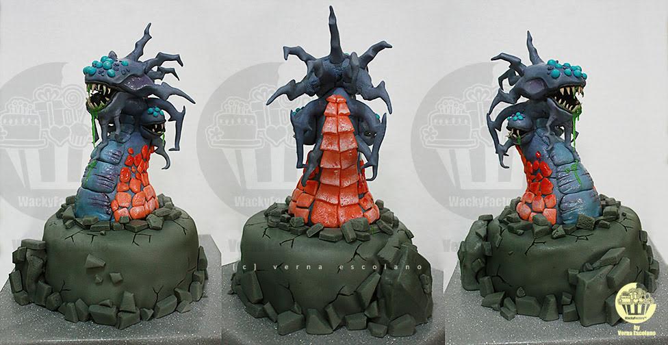 League of Legends (Baron) Cake by Verna Escolano