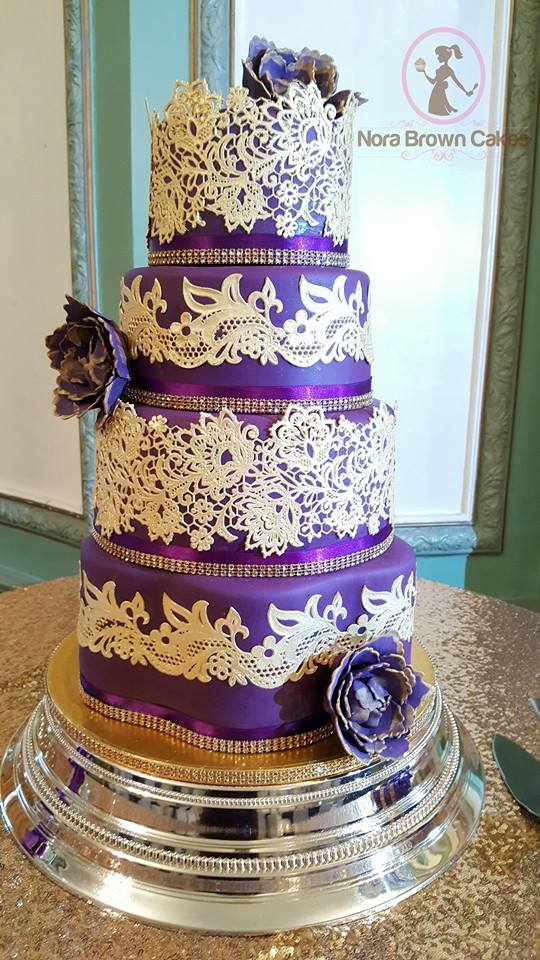 Lovely Lace Cake by Nora Brown‎