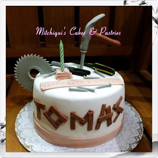 Cake by Jasmin Mae Martinez of Mitchiquis Cakes And Pastries