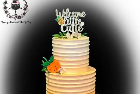 Cake by Tracy’s Custom Cakery